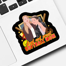 Load image into Gallery viewer, Loud and Proud Softball Mom Sticker designs customize for a personal touch
