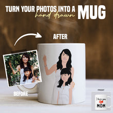 Load image into Gallery viewer, I Love You Mom Mug Personalized
