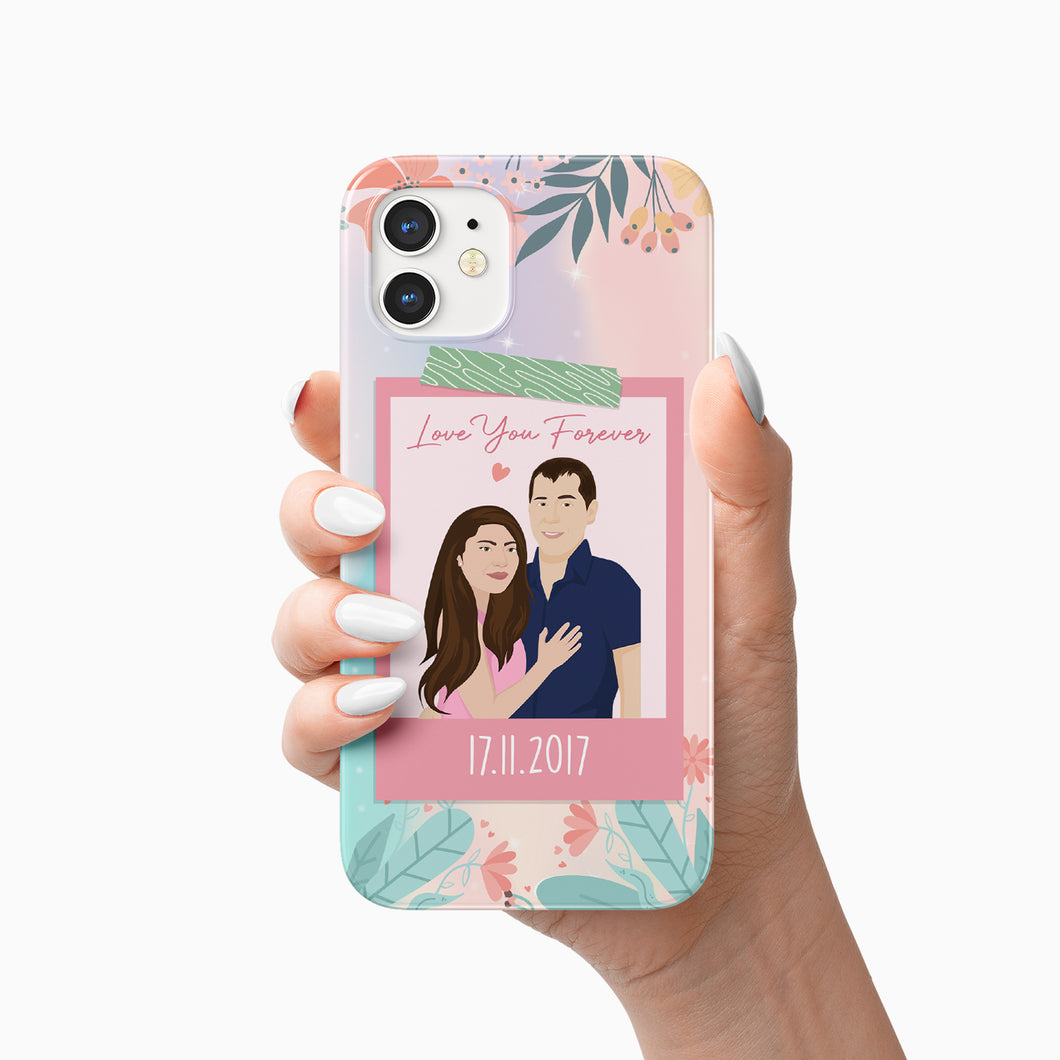 Love You Forever phone case personalized