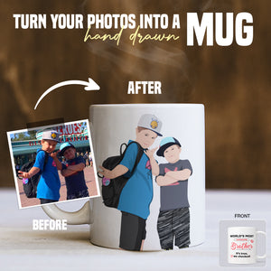 Make them feel loved with a coffee mug that features their favorite memories