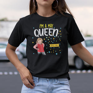 I'm a "Month" Queen Personalized T-shirt