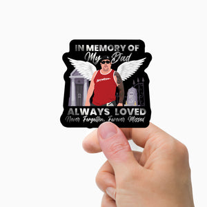 Memorial  Stickers Personalized