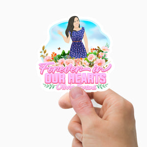 Memorial Stickers Personalized