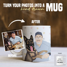 Load image into Gallery viewer, Funny Life Goals Pet All The Dogs Coffee Cup Gift

