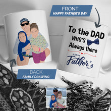 Load image into Gallery viewer, dad the myth the legend coffee mug
