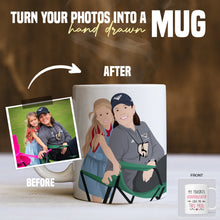 Load image into Gallery viewer, Customized Coffee Cup For Granddaughter
