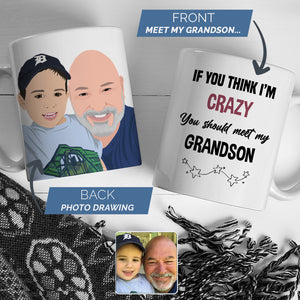 Funny Grandson Coffee Mug Gift
