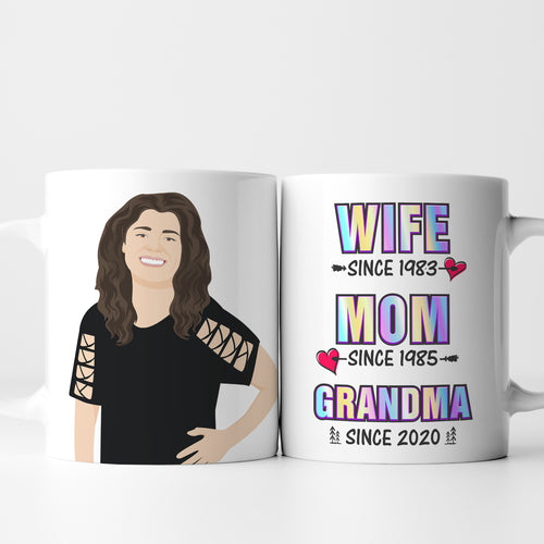 Mom Mug Stickers Personalized