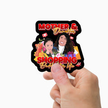 Load image into Gallery viewer, Mom and Daughter Stickers Personalized

