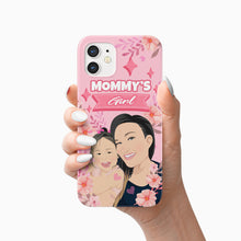 Load image into Gallery viewer, Mommys Girl Phone Case Personalized
