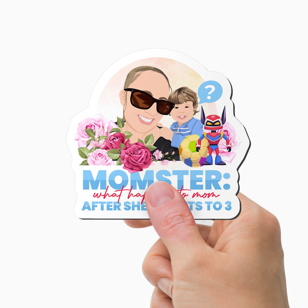 Momster Magnet Personalized