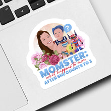 Load image into Gallery viewer, Momster Sticker designs customize for a personal touch
