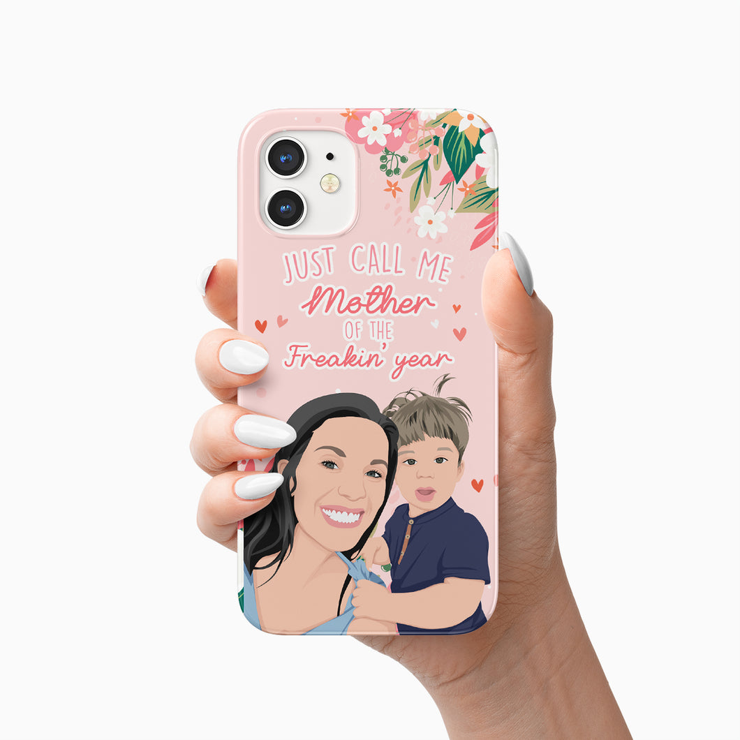 Mother of the Year phone case personalized