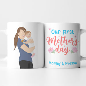 First Mothers Day Gift Personalised Mug