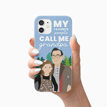 Load image into Gallery viewer, My Favorite People Call Me Grandpa phone case personalized
