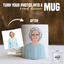 Load image into Gallery viewer, Nana Mug Sticker designs customize for a personal touch

