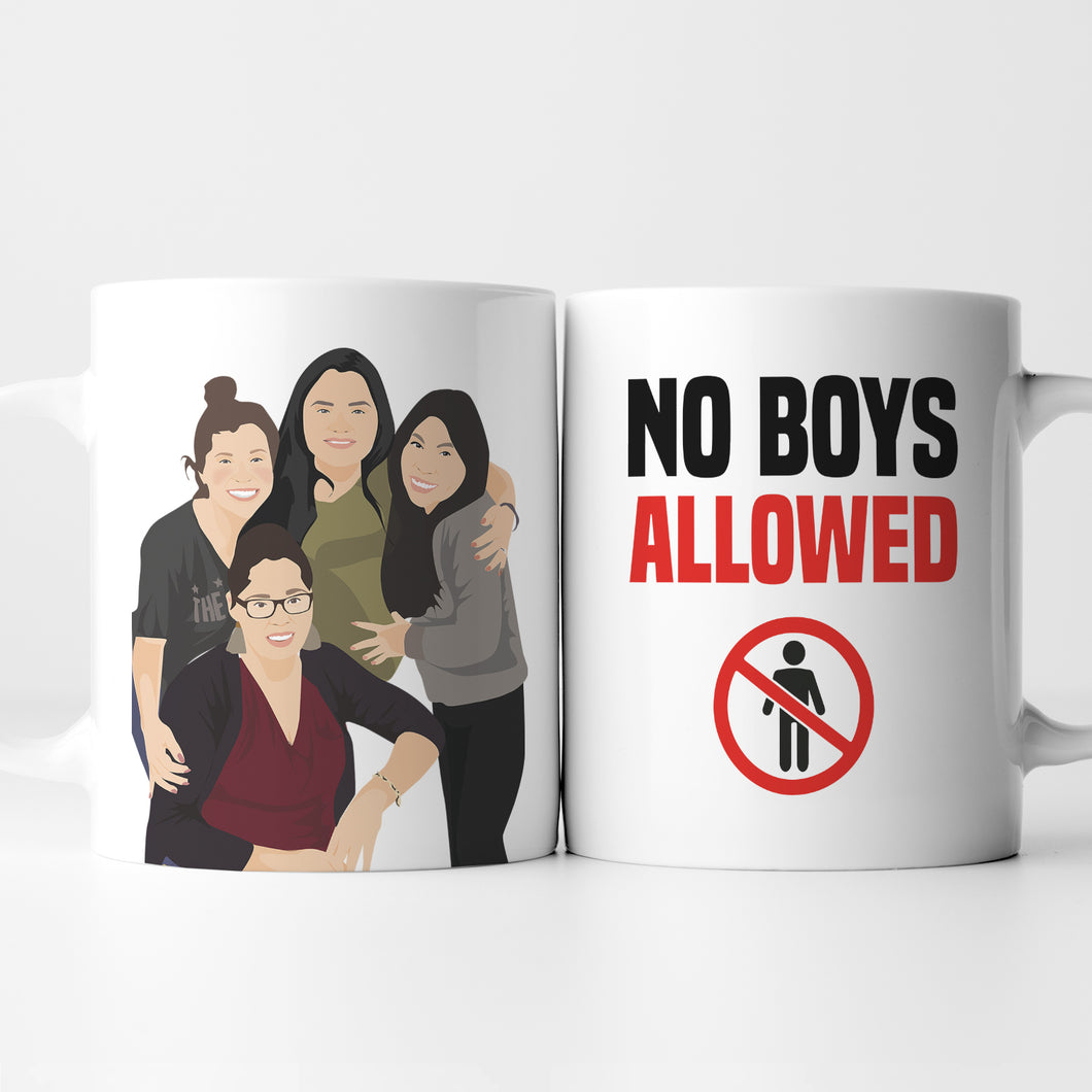 No Boys Allowed Mug Gift