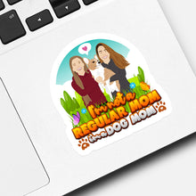 Load image into Gallery viewer, Not a Regular Mom but Dog Mom Sticker designs customize for a personal touch
