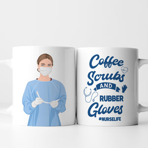 Nurse Mug Stickers Personalized