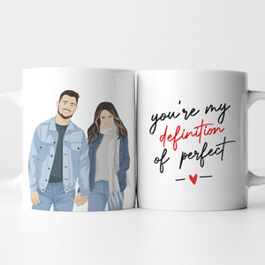 Personalised Boyfriend Definition Coffee Mug