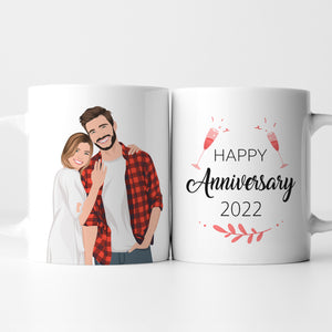 Happy Anniversary 2022 Coffee Mug