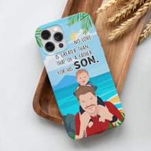 Load image into Gallery viewer, Personalized All Over Print Father and Son Phone Case
