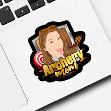 Load image into Gallery viewer, Personalized Archery Mom Sticker designs customize for a personal touch
