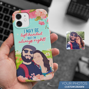 Personalized Custom Drawn Funny Wife Phone Cases with Photos