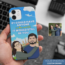 Load image into Gallery viewer, Personalized Custom Drawn Girlfriend Phone Cases with Photos
