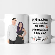 Load image into Gallery viewer, Personalized Dear Husband Mug
