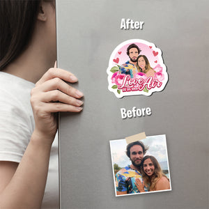 Personalized Family Wishes You Merry Christmas Gift Magnets Sets