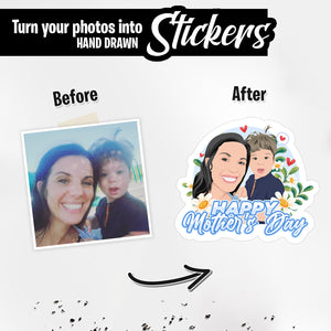 Personalized Happy Mothers Day Gift Stickers Sets