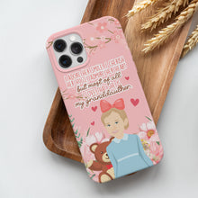 Load image into Gallery viewer, Personalized I Cherish My Granddaughter Phone Cases
