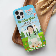 Load image into Gallery viewer, Personalized Love My Granddaughter Phone Cases
