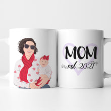 Load image into Gallery viewer, Personalized MOM Mugs Gifts for new year
