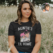 Load image into Gallery viewer, Personalized Stickers for Auntie Shirt
