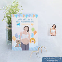Load image into Gallery viewer, Personalized Stickers for Baby Shower Card
