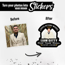 Load image into Gallery viewer, Personalized Stickers for Custom Memorial 
