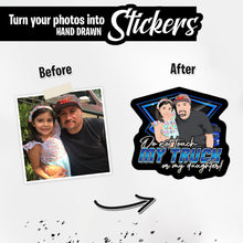 Load image into Gallery viewer, Personalized Stickers for Dad Truck 
