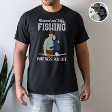 Load image into Gallery viewer, Personalized Stickers for Fishing Shirt
