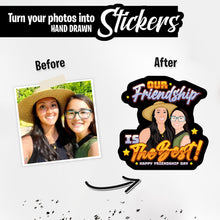 Load image into Gallery viewer, Personalized Stickers for Friendship 
