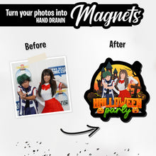 Load image into Gallery viewer, Personalized Magnets for Halloween Party
