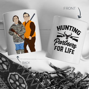 Personalized Stickers for Hunting Mug