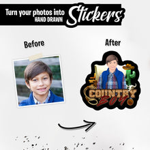 Load image into Gallery viewer, Personalized Stickers for Personalzied country boy 
