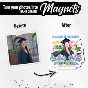 Personalized Magnets for Please Join Us to Celebrate Graduation