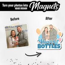 Load image into Gallery viewer, Personalized Magnets for Poppin Bottles Baby
