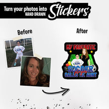 Load image into Gallery viewer, Personalized Stickers for Soccer aunt stickers
