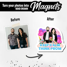Load image into Gallery viewer, Personalized Magnets for Think Calm Think Prom
