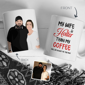 Personalized Stickers for Wife Mug