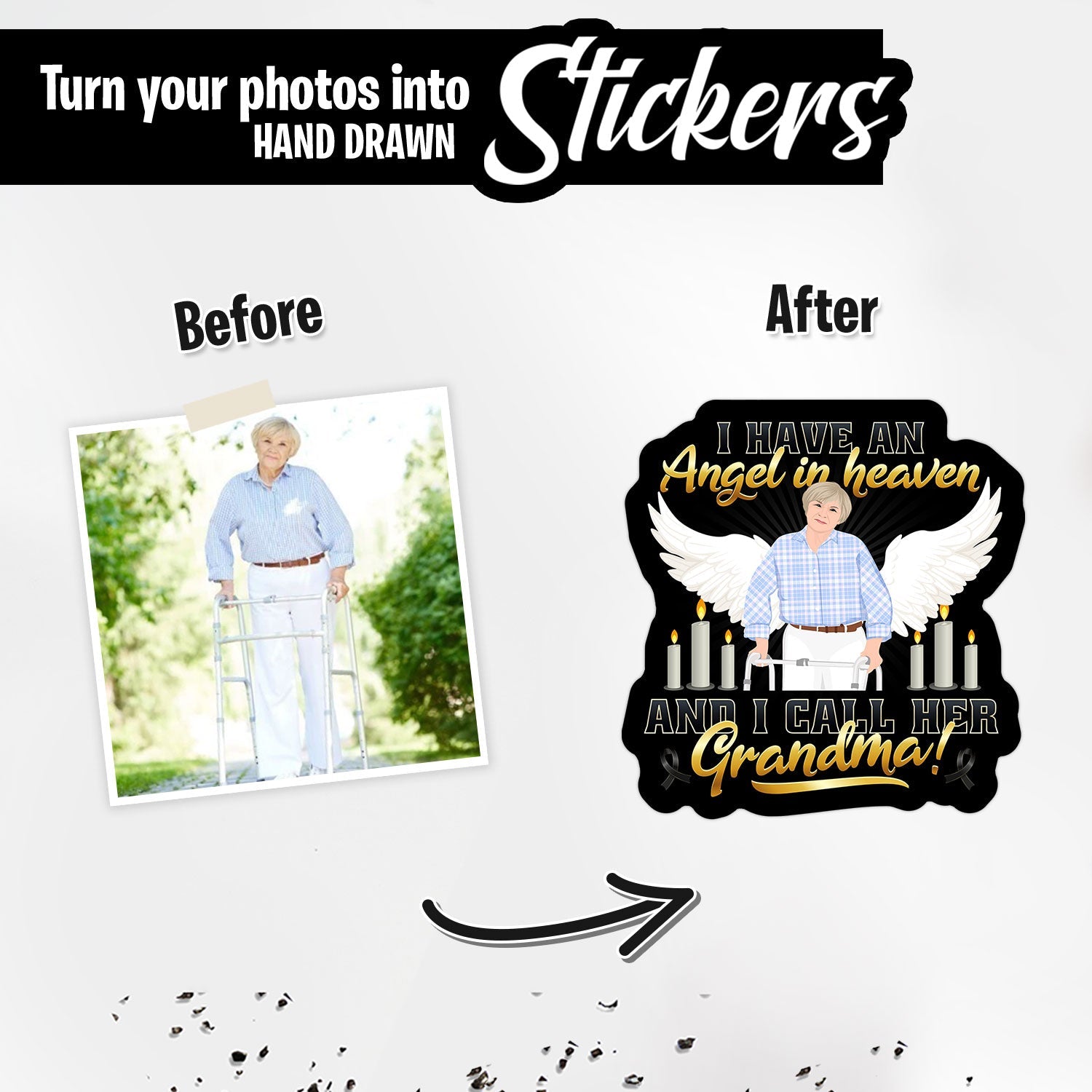 Custom Photo Stickers  Memories in Every Sticker